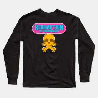 Redemption happy skull Long Sleeve T-Shirt